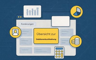 Titelbild Übersicht zur Debitorenbuchhaltung