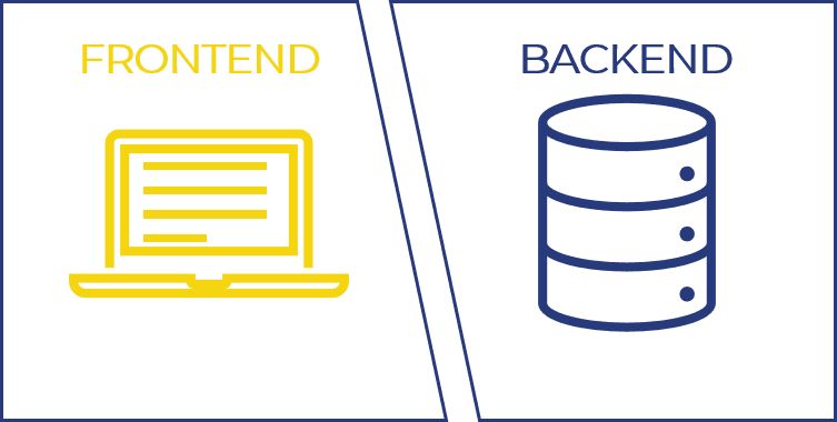 Grafik Vergleich Frontend Backend