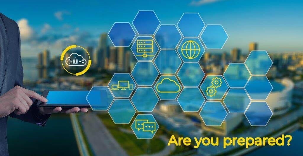 Eine grafische Darstellung mit der Aufschrift "Are you ready?"