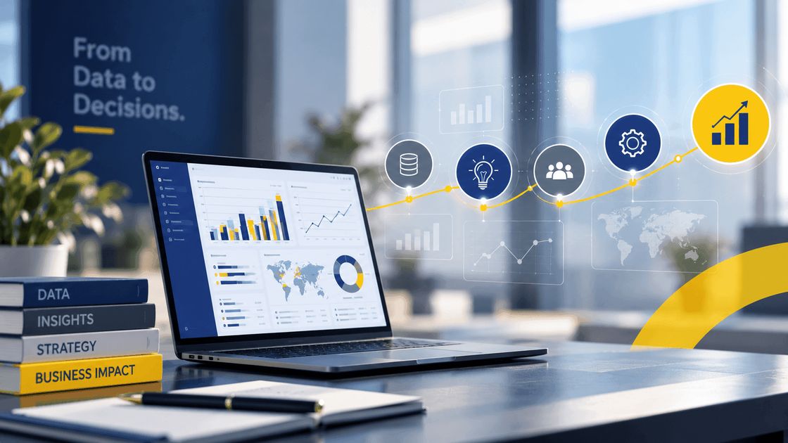Bildschirm mit Grafik Icons
