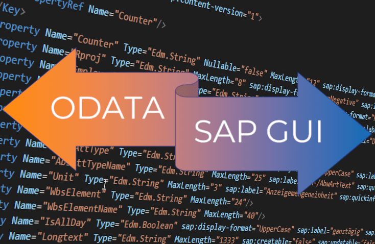 Grafik ODATA oder SAP Gui