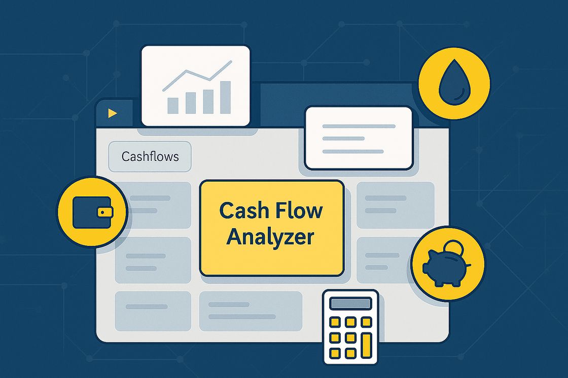 Screenshot Cashflow Analyzer